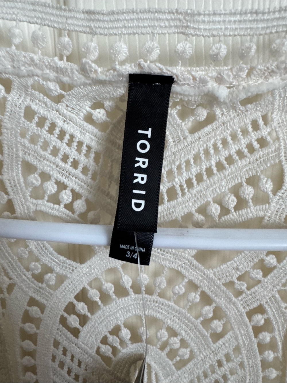 Torrid Medallion Knit Ruana - Picture 5 of 6